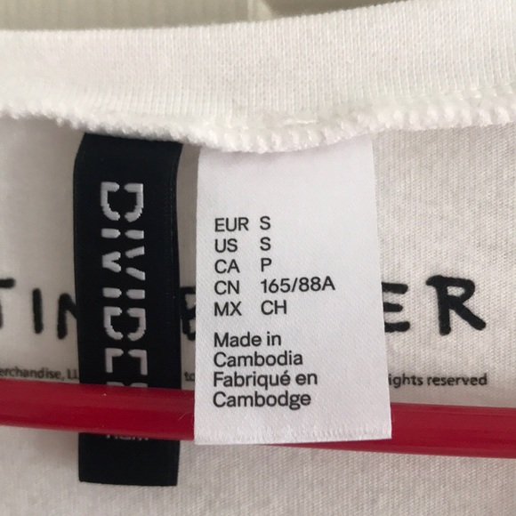 Justin Bieber graphic tee - Picture 2 of 2